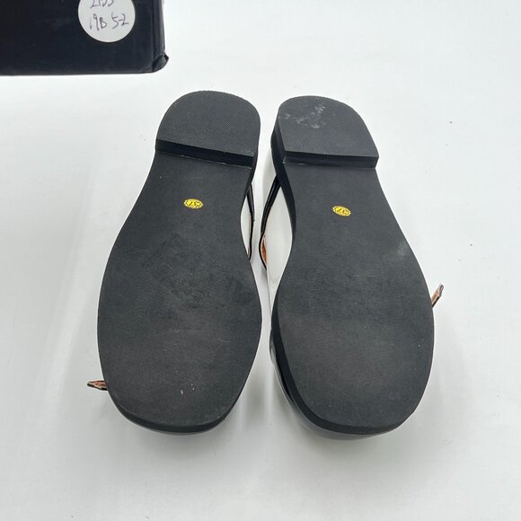 FOWT White Closed Toe Mary Jane Pumps Round Toe Slip On Ballet Flats Comfy Shoes - Picture 7 of 8